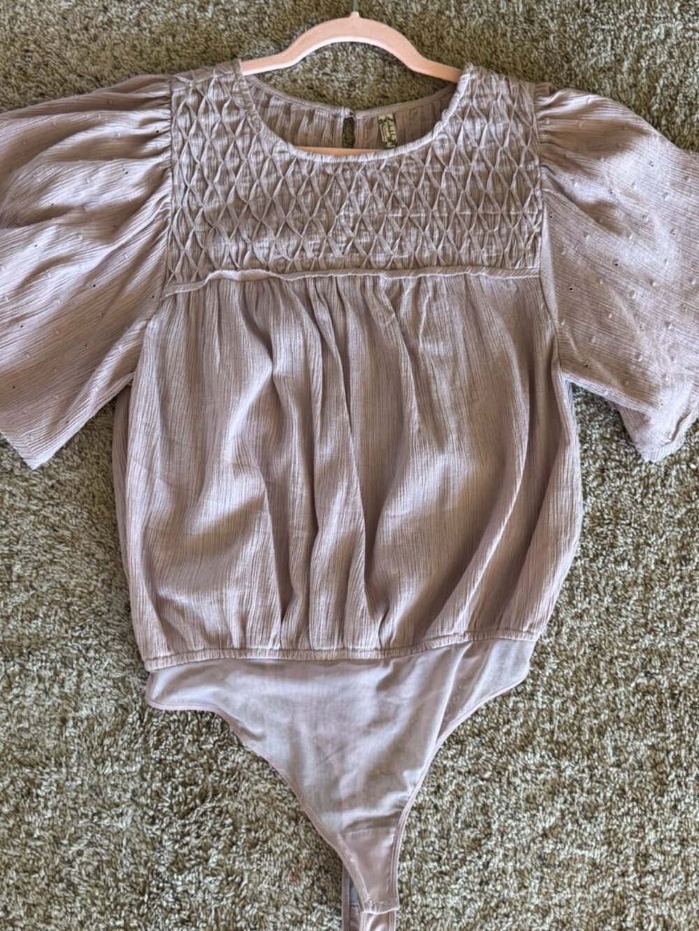 Free People Intimately Light Purple Body Suit